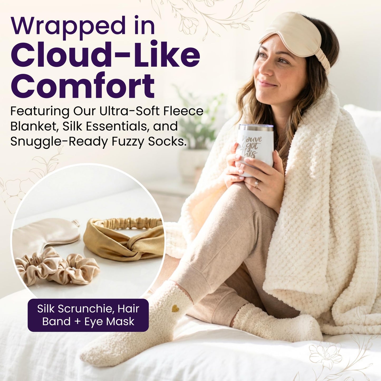 16 Pcs Self Care Gifts for Women - Relaxing Spa Gift Basket for Women, Unique Birthday & Get Well Soon Care Package for Her, Thinking of You Gift Set for Mom, Wife, Sister, Friend