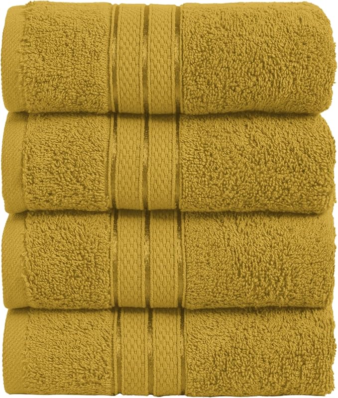 Elegant Comfort Three Line Popcorn Towel Set