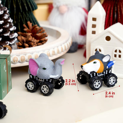 JOYIN 2025 Christmas Advent Calendar, 24 Days Countdown Calendar Toys with Monster Truck Toys, Christmas Party Favor Gifts, Xmas Countdown, Xmas Gift Classroom Prizes