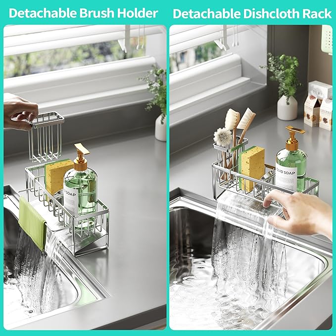 HapiRm Sponge Holder for Kitchen Sink