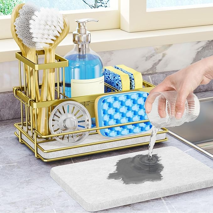 HapiRm Sink Caddy Sponge Holder