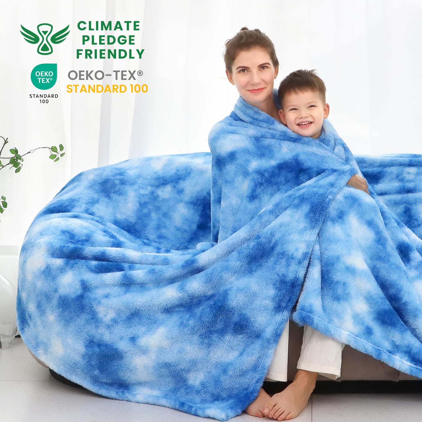 Fleece Throw Blanket, Soft Plush Flannel Fleece Blanket for Couch Sofa Bed, Cozy Warm Soft Throw Blanket for Bedroom Living Room, Luxury Decorative Blanket, Birthday Gifts for Women