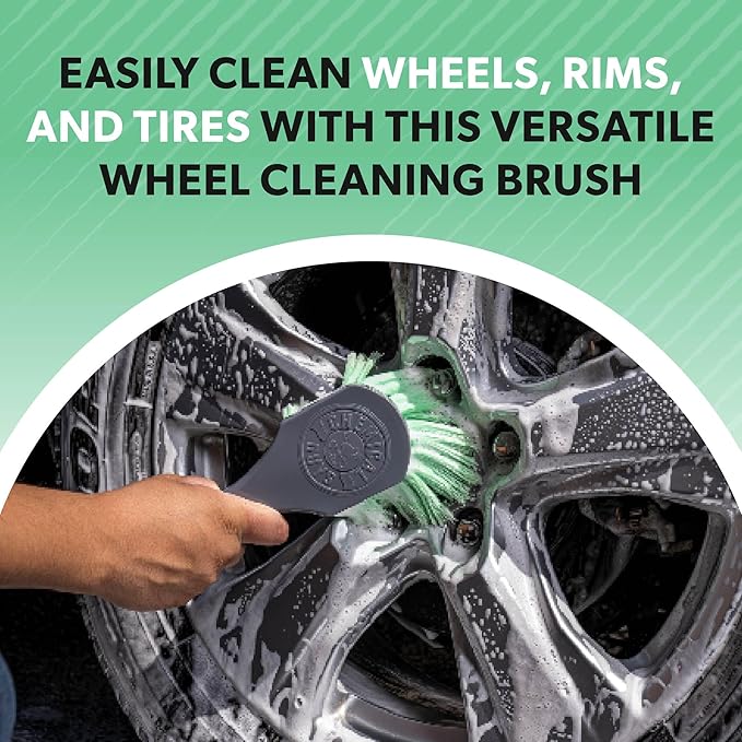 Chemical Guys ACCG08 Wheelie All Exterior Surface and Wheel Brush Green