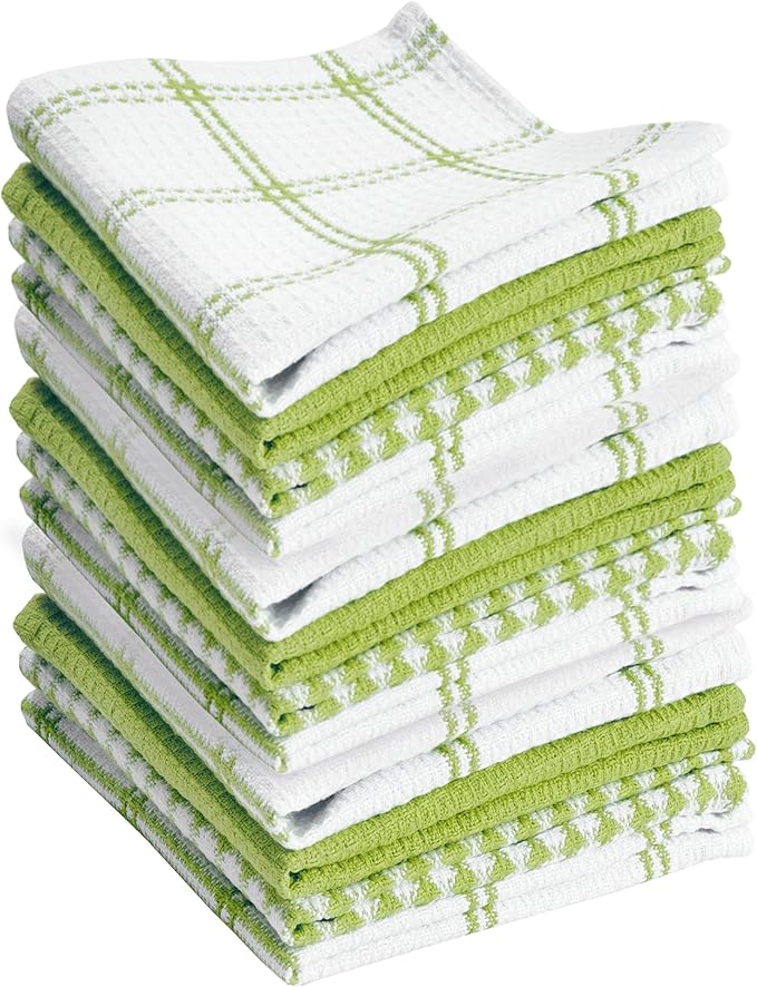 T-Fal Premium Waffle Dish Cloths: Highly Absorbent, Super Soft Long Lasting