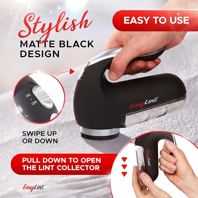 EasyLint Professional Fabric Shaver Lint Remover, Electric Sweater Shaver
