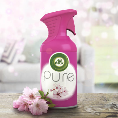 Air Wick |Cherry Blossom| Pure Air Freshener| 250 ml |Pack of 6