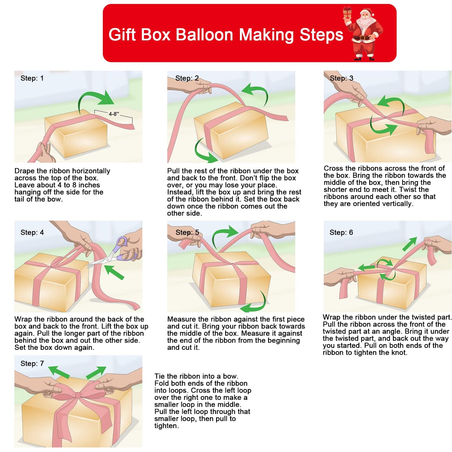 Christmas Balloon Garland Arch Kit 149PCS Red Green Gold Balloons Candy Balloons Gift Box Balloons for Christmas Party Decorations Supplies