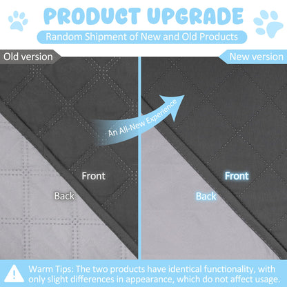 HezzLuv Waterproof Dog Bed Cover Pet Blanket Sofa Cover Mattress Furniture Protector, Washable, Reversible, Scratch-Proof, Pet Fur Resistant, for Puppy Medium Large Dogs and Cats