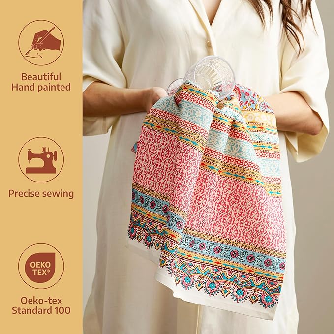 Maison d' Hermine Kitchen Towel 100% Combed Cotton Premium Set of 3