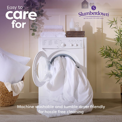 Slumberdown Anti Allergy Double Duvet 10.5 Tog - Allergy UK Approved All Year Round Double Quilt for Allergy Sufferers - Made in the UK, Anti Bacterial and Machine Washable Bedding (200 x 200cm)