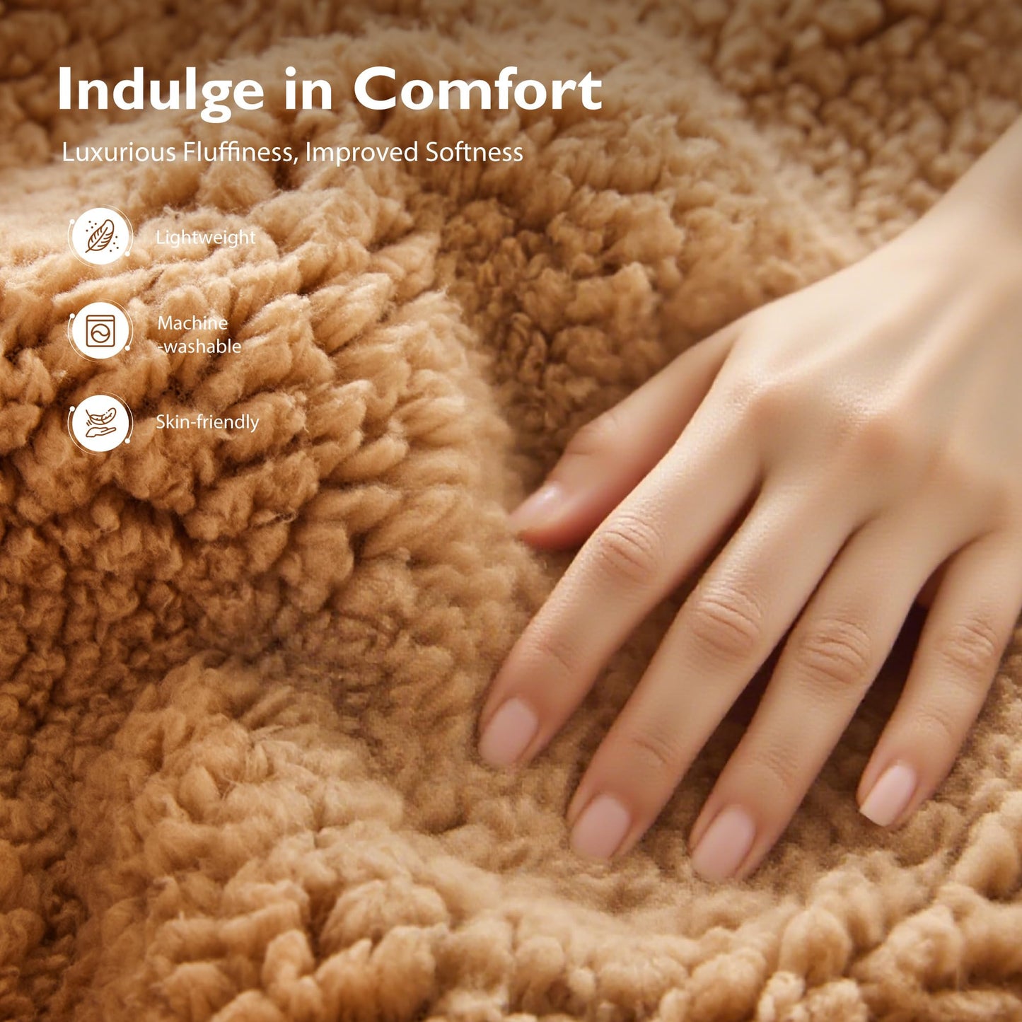 ALPHA HOME Soft Throw Blankets for Couch Bed, Warm Gifts for Women Men Pet Christmas