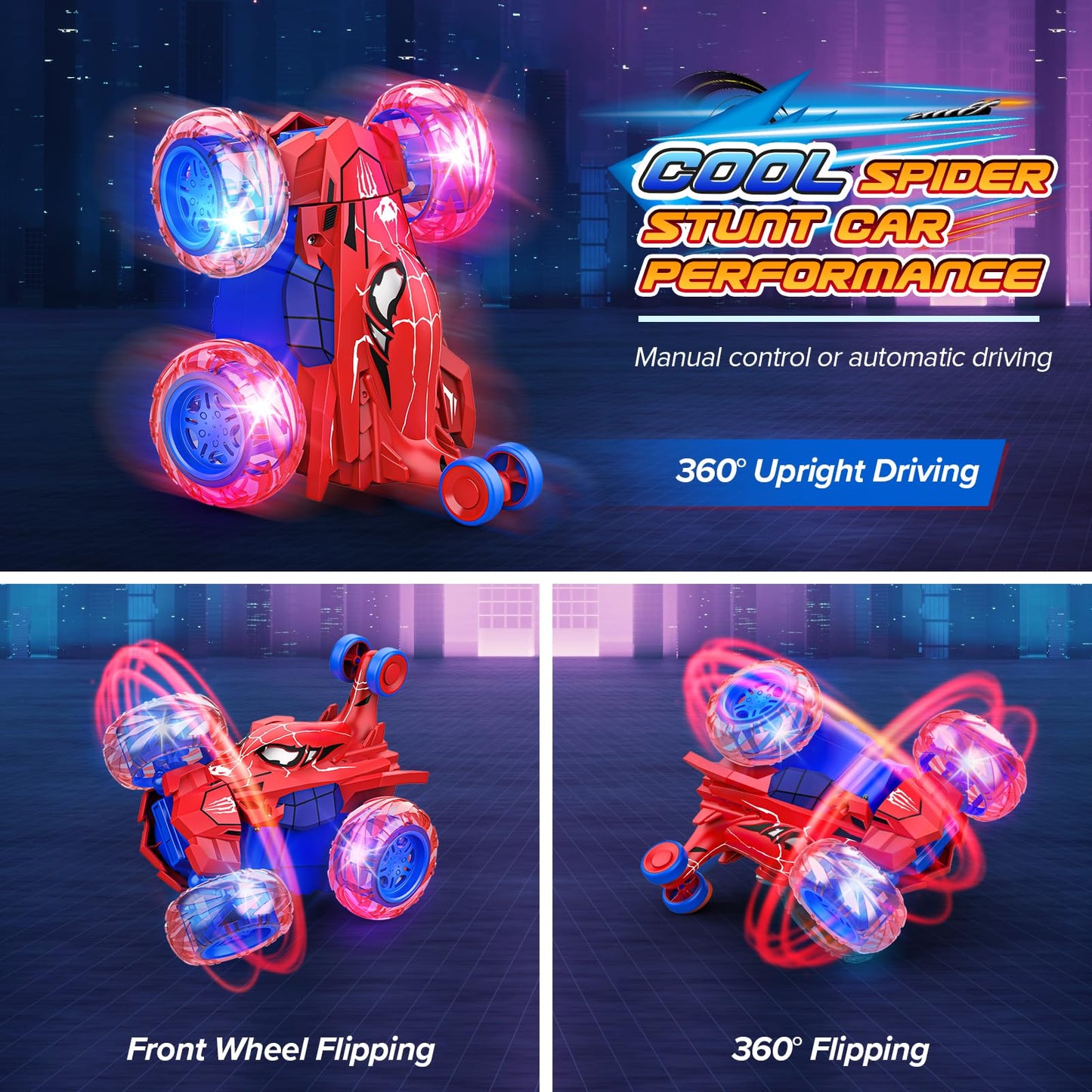 Dreamlandia Remote Control Cars Toys for 3-10 Year Old Boys Girls, Monster Truck Kids Boys Toys age 3-12 Outdoor Garden Games Rc Car 3-10 Year Old Boy Girls Gifts Birthday Presents