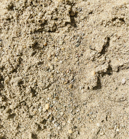 Gravel Company Coarse Sand, Washed, for Drainage, Base Layer, and Concrete Mix (40 lbs)
