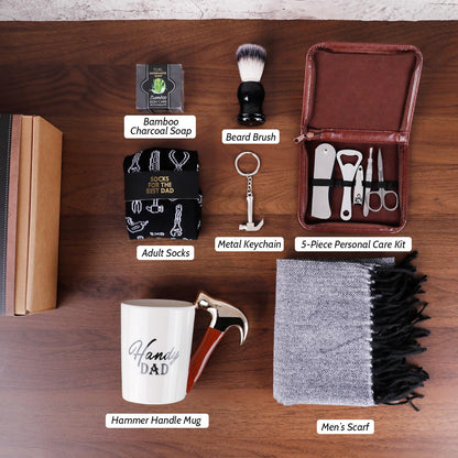 bespritGIFT Birthday Gifts for Men Self Care Premium Gifts Baskets for Him Gifts Basket Ideas Set Thank You Gifts Man Retirement Father Birthday Presents for Dad Husband Boyfriend Box