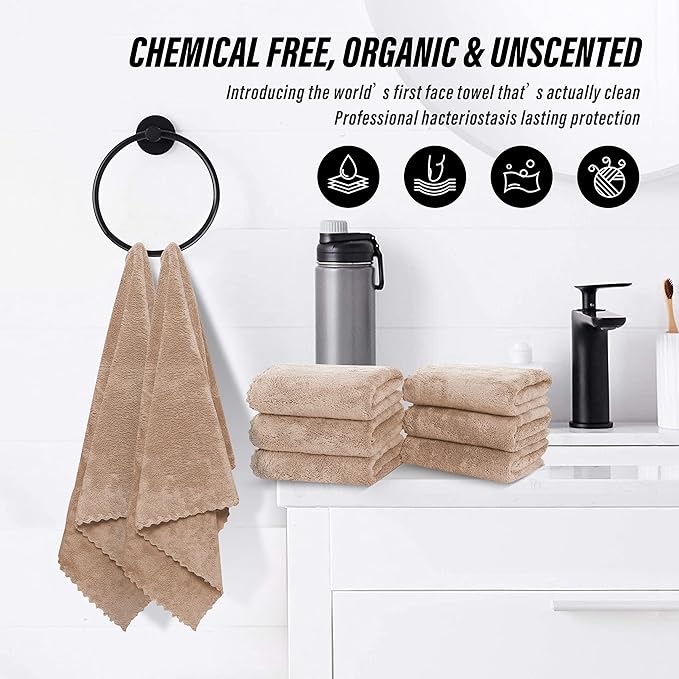 MOONQUEEN 18 Pack Premium Hand Towels