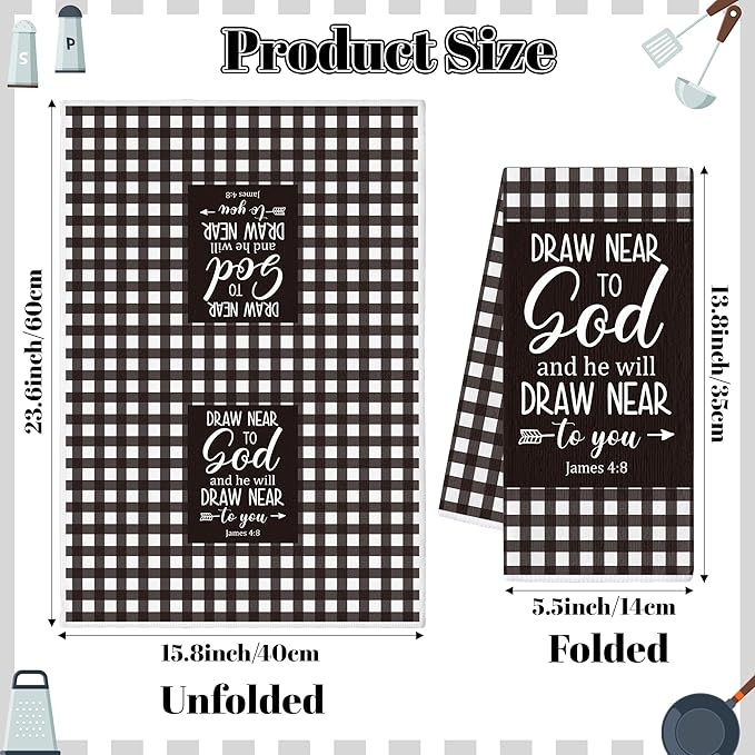 GROBRO7 Bible Verse Hand Towel