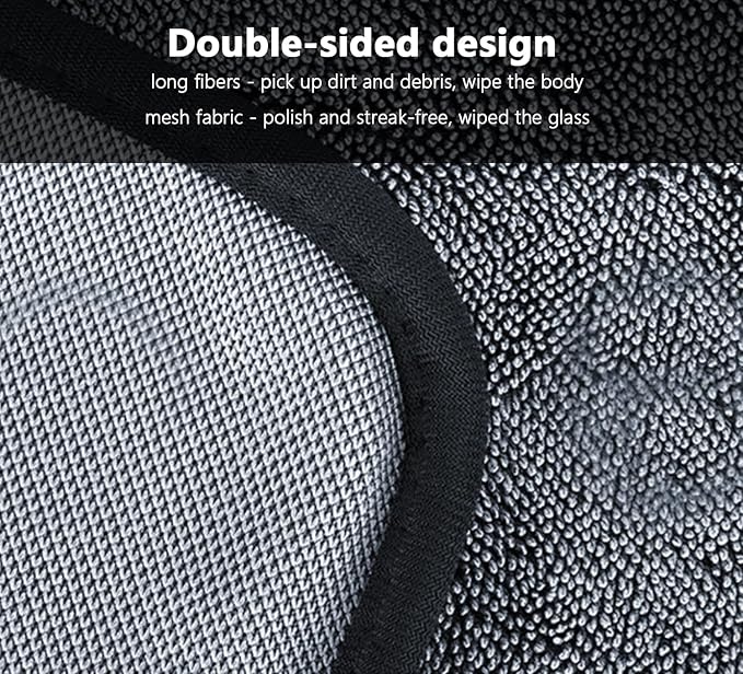 Shiny Cleaning Cloths 3PCS, 12 * 6“ Replacement Towel