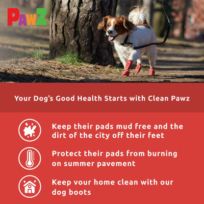 Pawz Dog - Red Dog Boots
