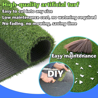 SSRIVER 50 X 75CM Artificial Grass Rug Turf for Dogs Indoor Outdoor Fake Grass for Dogs Potty Training Area Patio Lawn Decoration