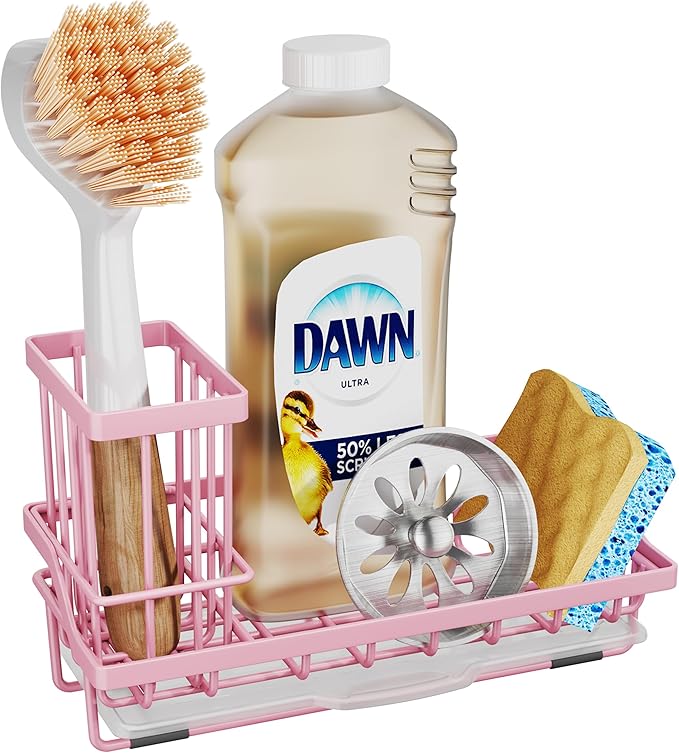 SWTYMIKI Sink Caddy Sponge Holder