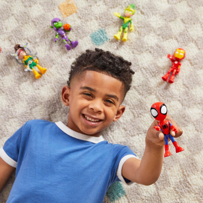Spidey and his Amazing Friends Marvel, Friends & Foes Pack, 5 Action Figures, 4-Inch, Preschool Super Hero Toys for Kids Ages 3 and Up (Amazon Exclusive)
