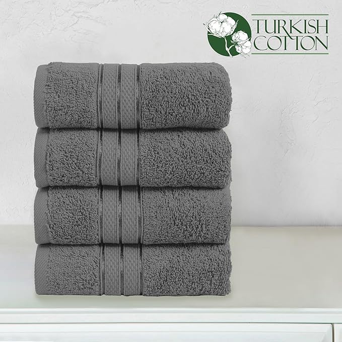 Elegant Comfort Three Line Popcorn Towel Set