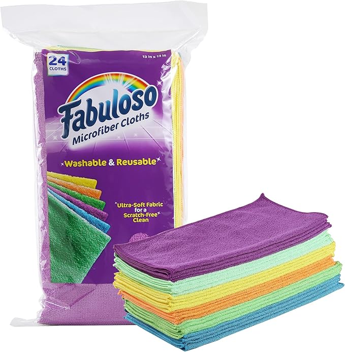 Fabuloso Microfiber Cleaning Cloths