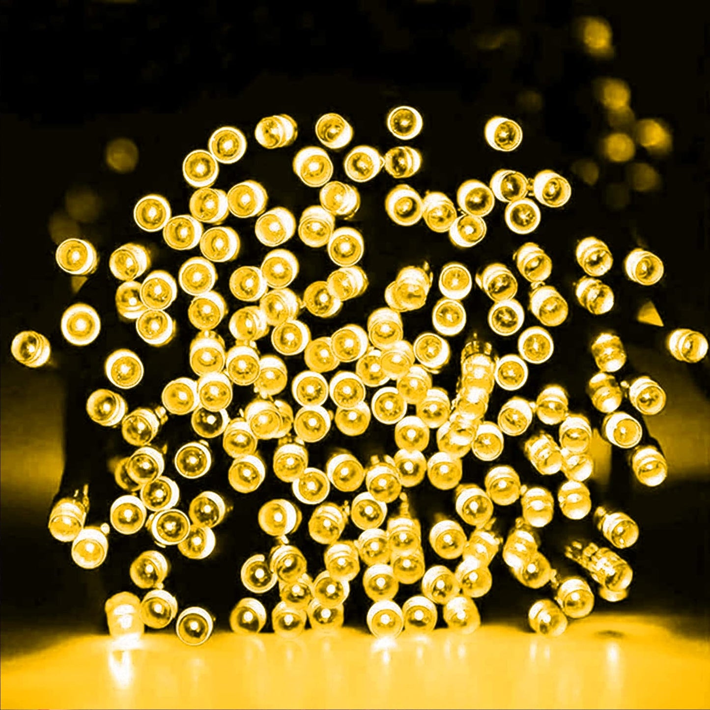 Dazzle Bright 300 LED Christmas String Lights, 100 FT Connectable Waterproof String Lights Green Wire with 8 Modes, Christmas Decorations for Indoor Outdoor Xmas Party Yard Garden (Warm White)