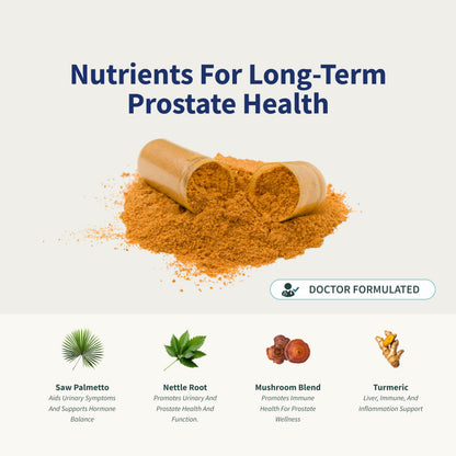 Snap Supplements Prostate Health Support Supplement, Saw Palmetto for Men Plus Stinging Nettle Root, Magnesium Citrate, Zinc and Plant Sterols, Supports Male Urinary Tract Health, 90 Capsules