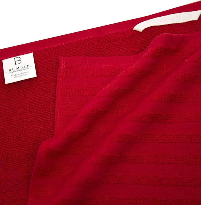 Premium Kitchen Towels | Large Cotton Dish Towels | Flat & Terry Highly