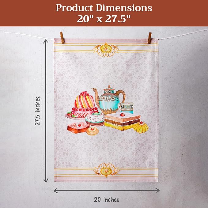 Maison d' Hermine Dishcloths 100% Combed Cotton Premium Easter Multi-Purpose