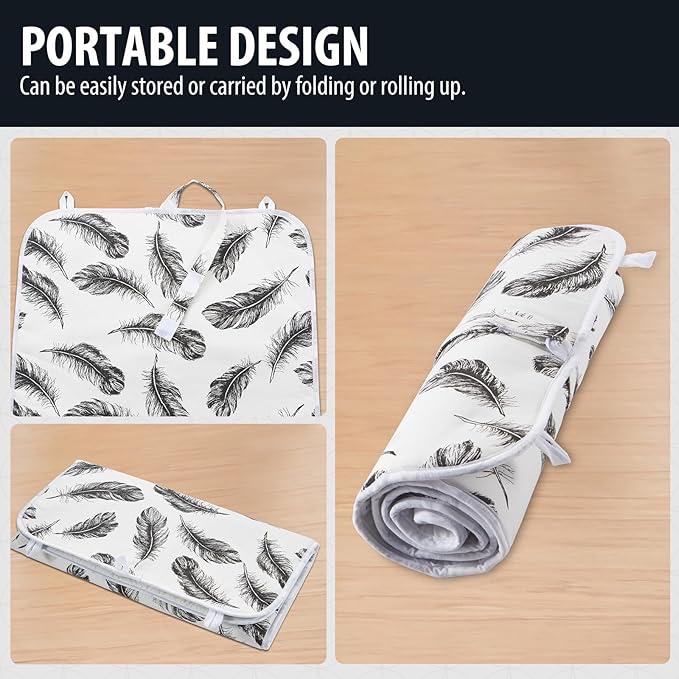 Seiritex Ironing Mat, Portable Ironing Pad 39.4 x 18.9 inch Table Top Iron