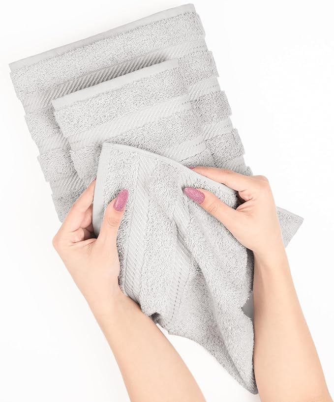 American Soft Linen 35x70 Jumbo Large Bath Towel, 600 GSM 100% Cotton Turkish