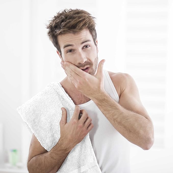 Utopia Towels White Salon Towels, and Home Hair Care