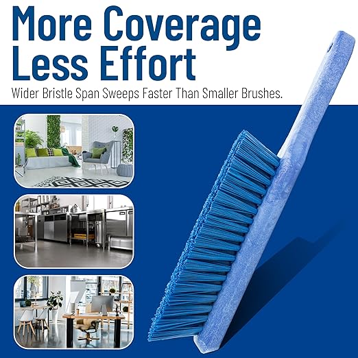 SPARTA Handheld Soft Counter Brush 8 Inch Bristle Span, Countertops, and
