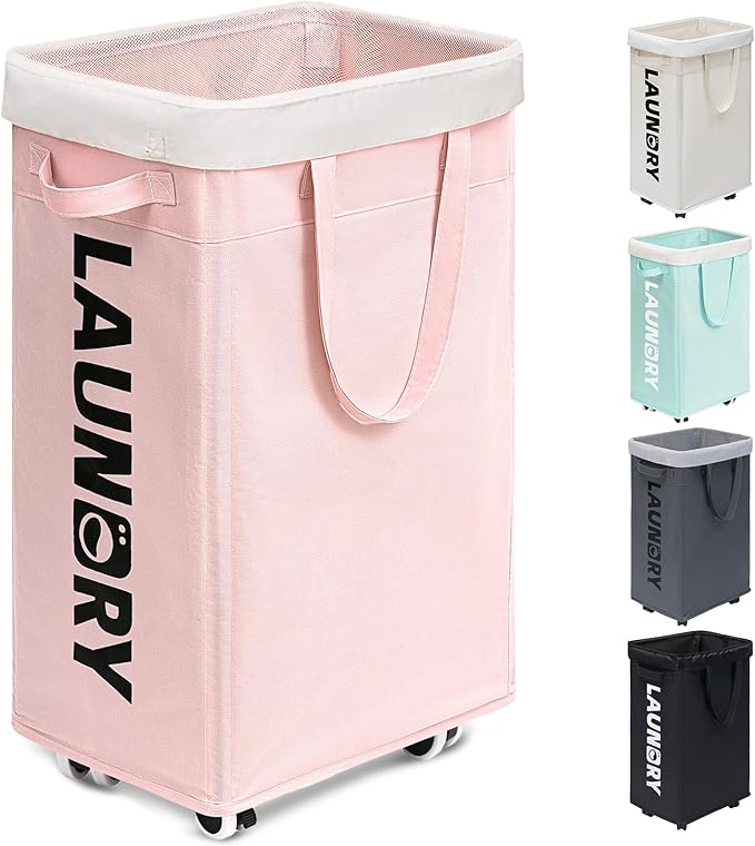Goodpick Pink Laundry Basket