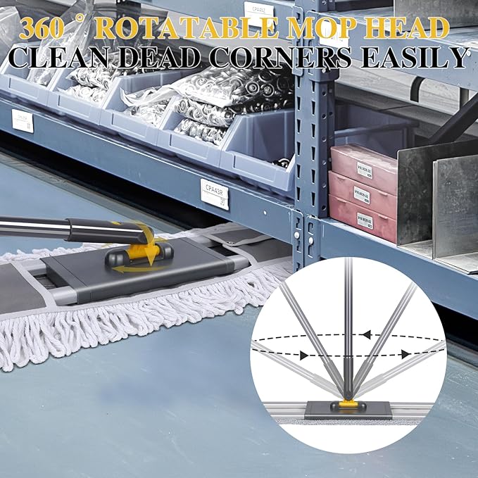 Masthome 36" Commercial Mop, Heavy Duty Industrial Floor Mop