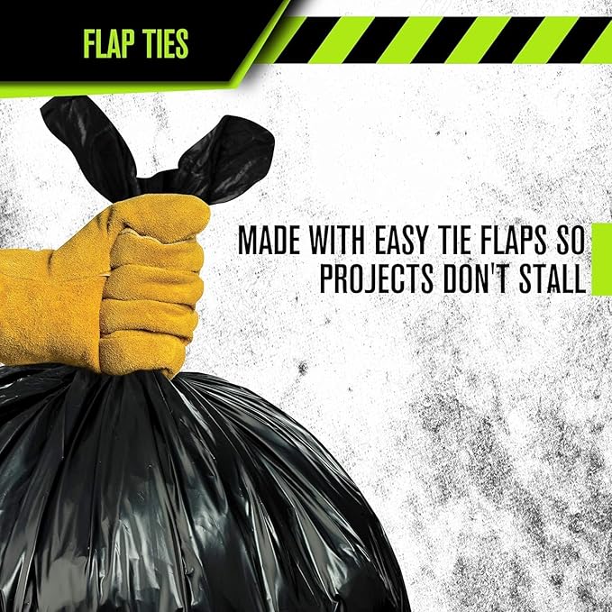 Heavy Duty 56 Gallon Trash Bags