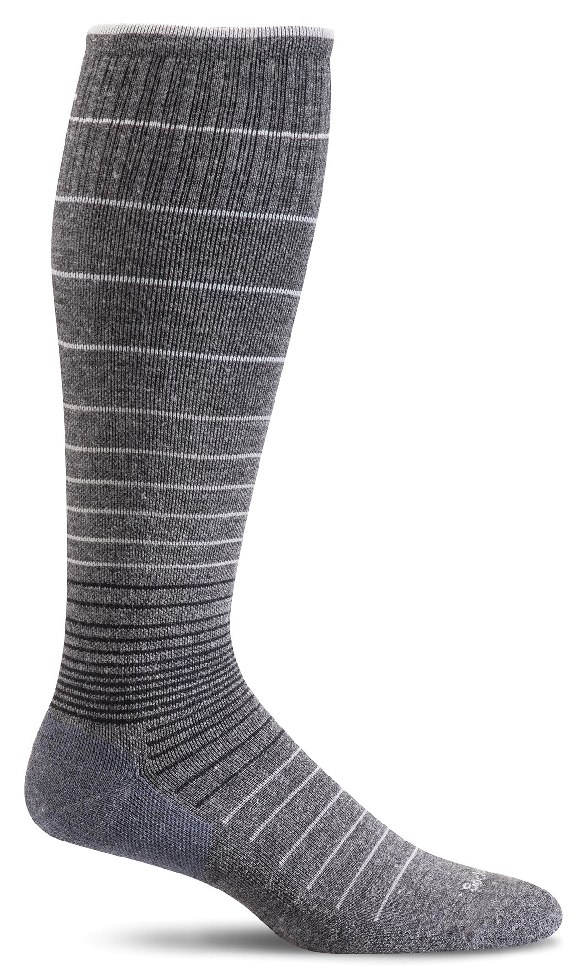 Sockwell Women's Circulator Compression Socks, Charcoal, Small/Medium