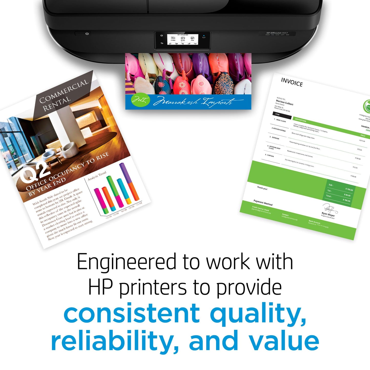 HP 63 Black, Tri-Color Ink Cartridge for HP Printers (2-pack), Works with DeskJet 1112, 2130, 3630 Series; ENVY 4510, 4520; OfficeJet 3830, 4650, 5200, Eligible for Instant Ink, L0R46AN