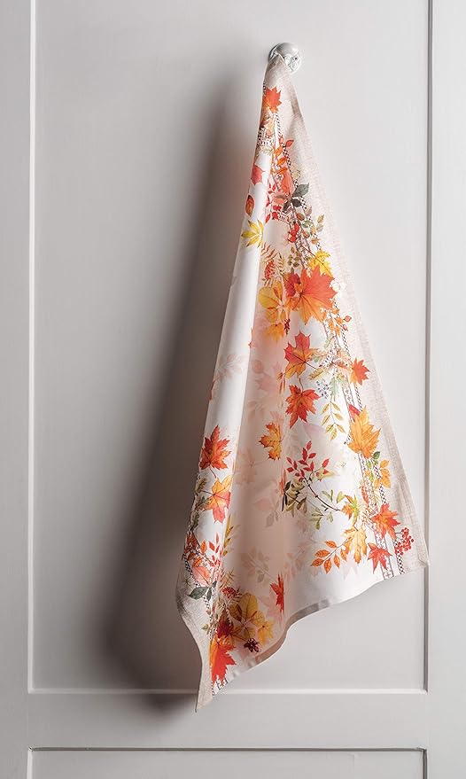 Maison d' Hermine Kitchen Towels Set of 3 100% Cotton 20" x 27.5" Reusable