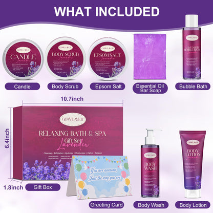 Gifts for Women,Relax Stress Relief Birthday Gifts for Women Spa Basket Self Care Package Her Mom Sister Wife Teen Best Friend Valentine Mothers Day Gift Regalos Para Mujer Christmas Stocking Stuffers
