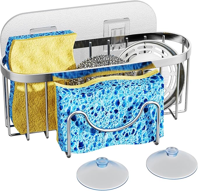 HapiRm Kitchen Sponge Holder for Sink