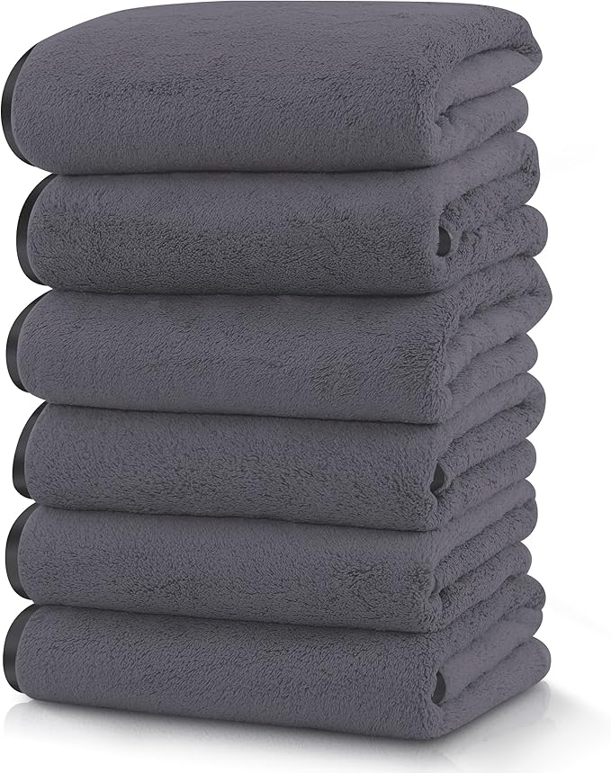 TENSTARS Silk Hemming Hand Towels