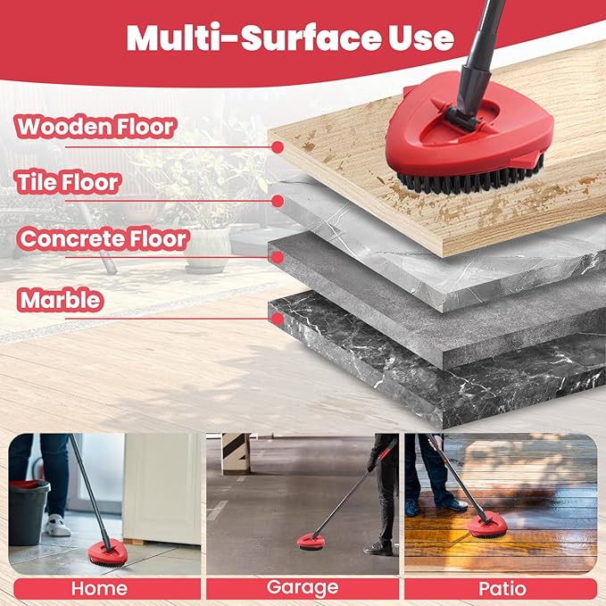 2 Pack Scrub Brush Attachment Compatible
