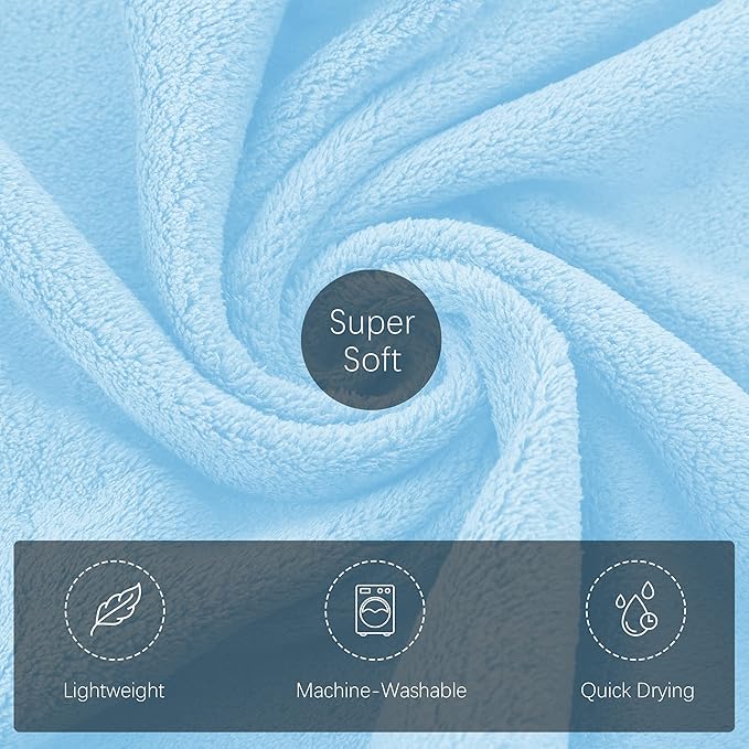 TENSTARS Silk Hemming Hand Towels