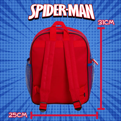 Spiderman Backpack 3D Plush School Bag Spidey Rucksack