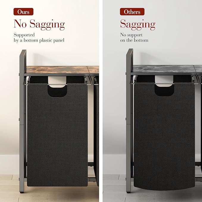 Kitstorack Laundry Basket Organizer, Laundry Hamper