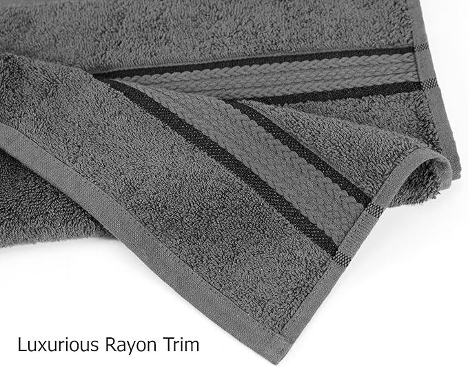 COTTON CRAFT - 4 Pack -Ultra Soft Oversized Extra Large Bath Towels 30x54