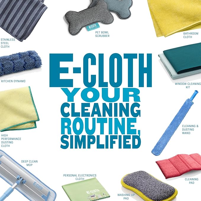 E-Cloth Deep Clean Mop Head, Microfiber Mop Head Replacement